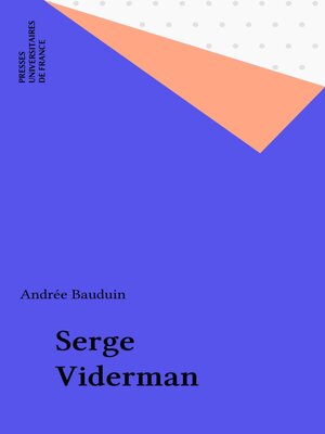 cover image of Serge Viderman